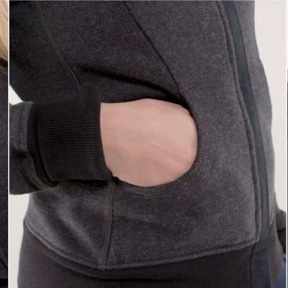 Lululemon Ltd Edition Hiver 2013 Scuba zip-up Hoodie/Jacket - Picture 4 of 11